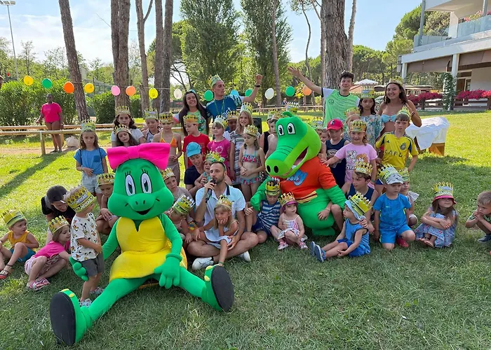 キャンプ場 Il Tridente Village ビビオーネ